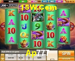 Jackpots e promoções na Ap777